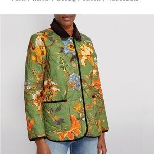 BARBOUR
Barbour x House of Hackney Stamford quilted shell jacket (never worn)